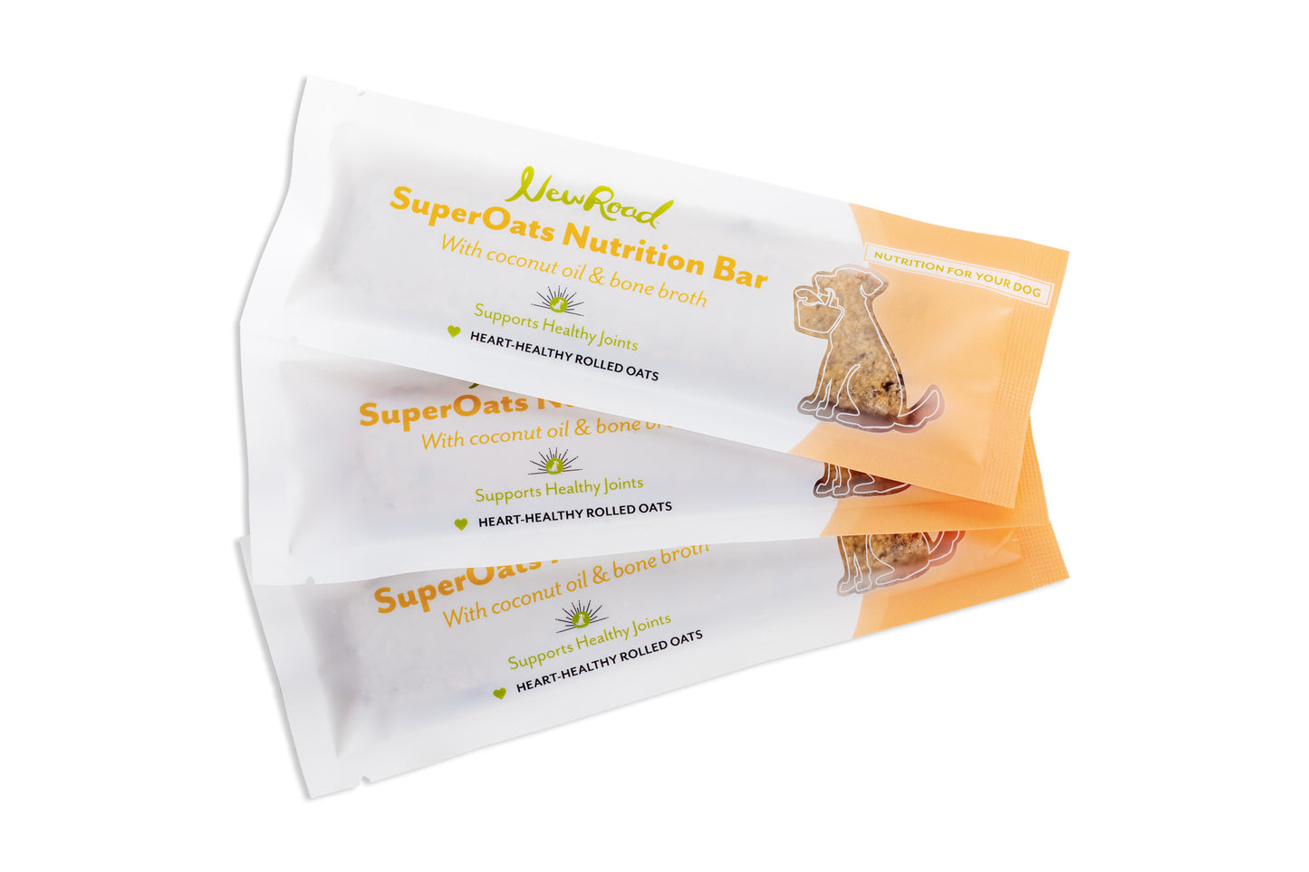 6-Bar Pack of Rolled Oats with Coconut Oil & Bone Broth