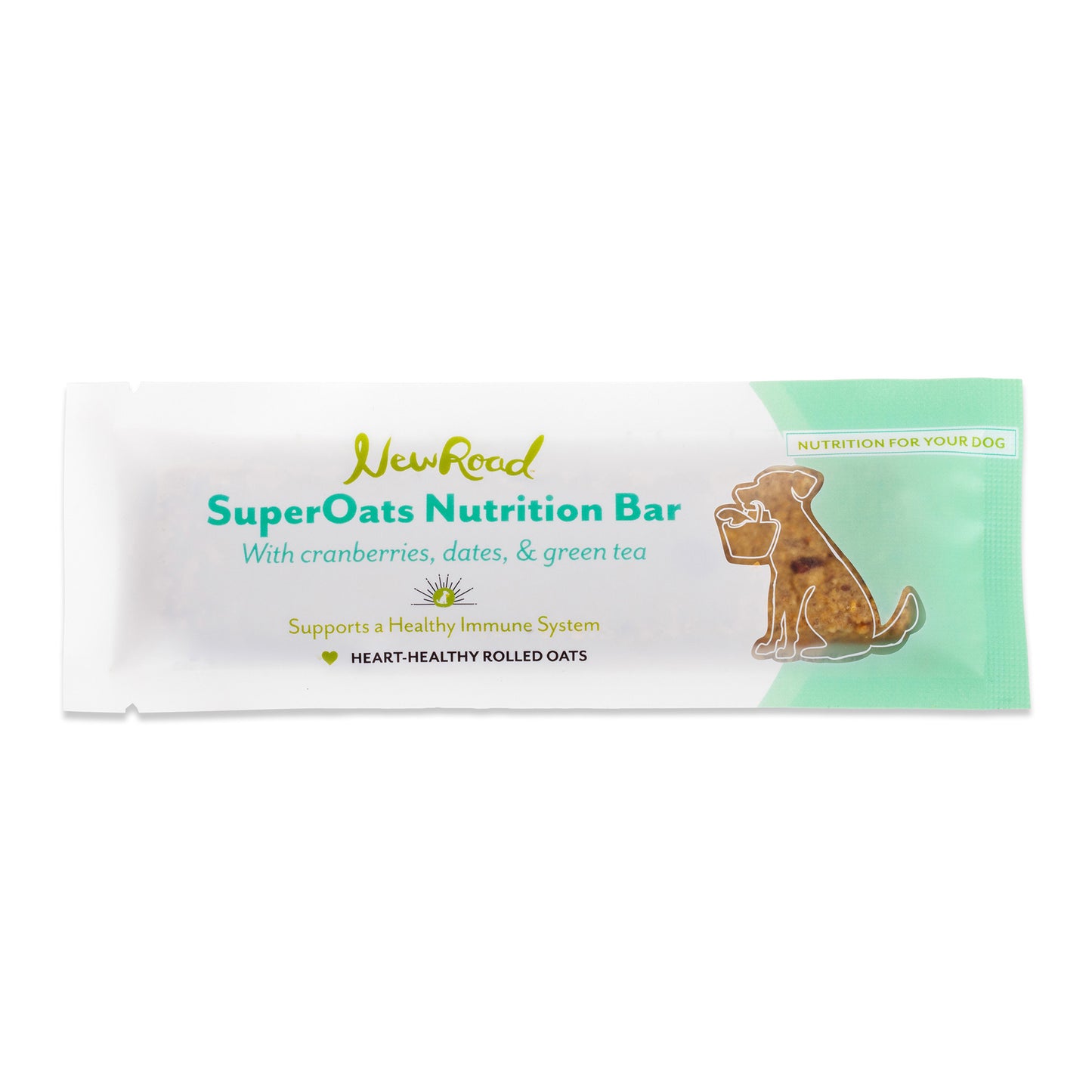 6-Bar Pack of Rolled Oats with Cranberries, Dates, & Green Tea