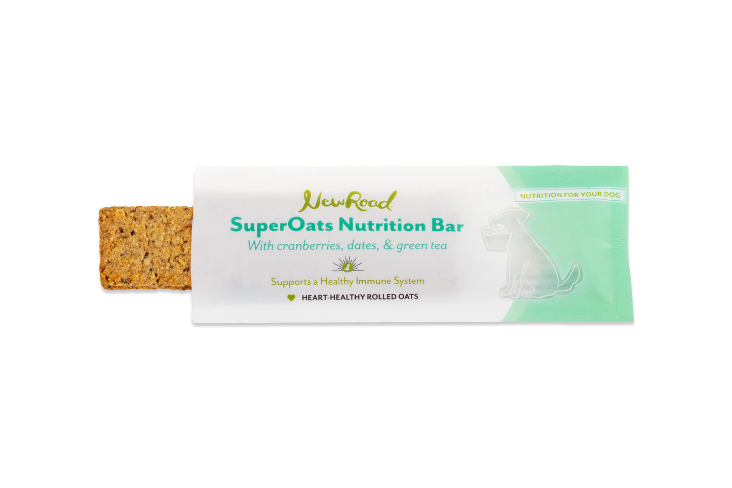 6-Bar Pack of Rolled Oats with Cranberries, Dates, & Green Tea