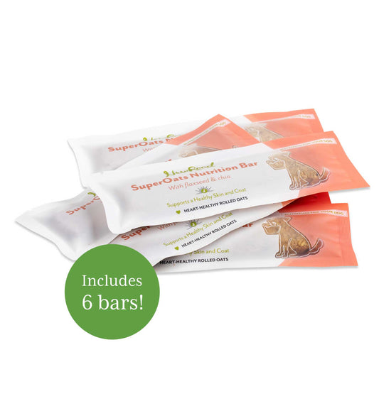 6-Bar Pack of Rolled Oats with Flaxseed & Chia